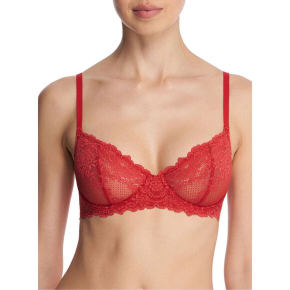 Natori NWT Heavenly Convertible Balconette Underwire Bra Poinsettia 32D - Picture 1 of 8
